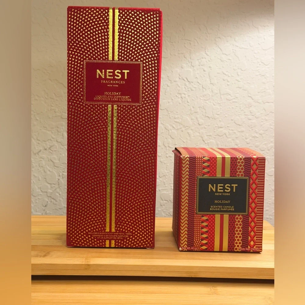 NEST Holiday Gift Set Luxe Christmas scent 🎁♥️